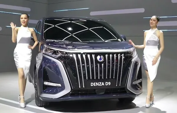 MPV Listrik Premium, Denza D9, resmi mengaspal di Indonesia, Rabu (22/1/2025)